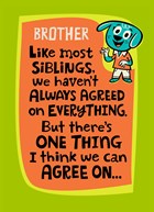 brother editable theres one thing agree on